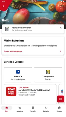 REWE android App screenshot 0